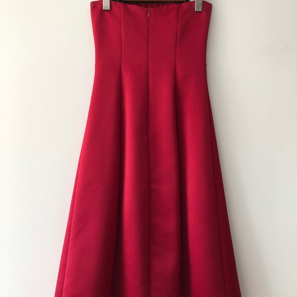 melanie lyne red dress